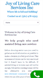 Mobile Screenshot of joyoflivingcaresvcs.com